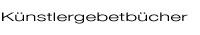 Künstlergebetbücher