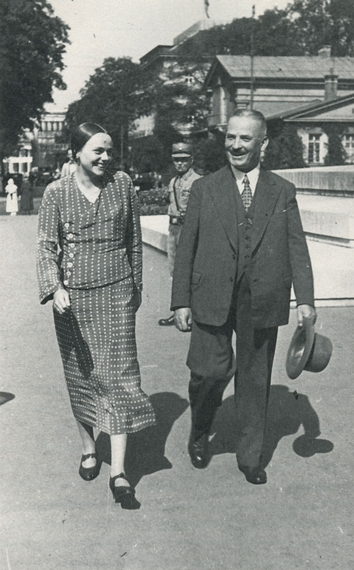 Mit dem Onkel in Heidelberg, 1932